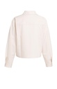 Chemisier en popeline à taille ajustable et manches longues - YAYA - Almond Peach Pink (8)