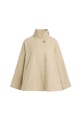 Veste trench à la coupe évasée et au col montant - YAYA - Olive Gray Green (2)