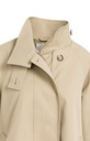 Veste trench à la coupe évasée et au col montant - YAYA - Olive Gray Green (19)