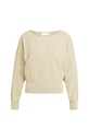 Pull à col bateau et manches longues - YAYA - Olive Gray Green (2)