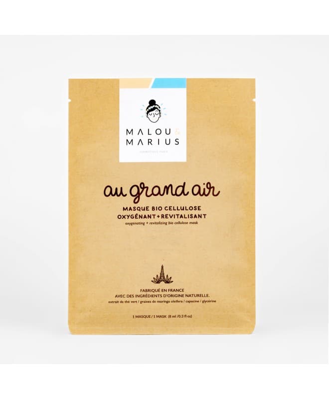 Malou & Marius - Masque Au grand air : Anti-pollution – Detox NEW FORMULE