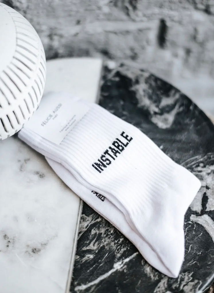 Chaussettes - Félicie Aussi - Instable - Blanc - 36-40