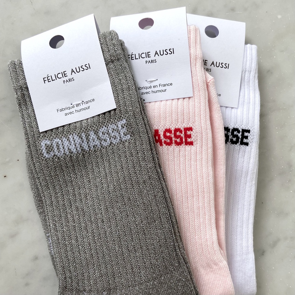 Chaussettes - Félicie Aussi - Connasse Paillettes - 36/40