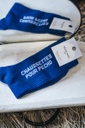 Chaussettes - Félicie Aussi - Pour pecho - Bleu paillettes - 36/40