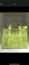 Sac cabas bi-matière - The Tote Bag - vert lime