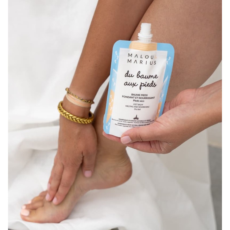[0052COS] Du baume aux pieds - Malou & Marius - fondant et nourissant menthe poivrée