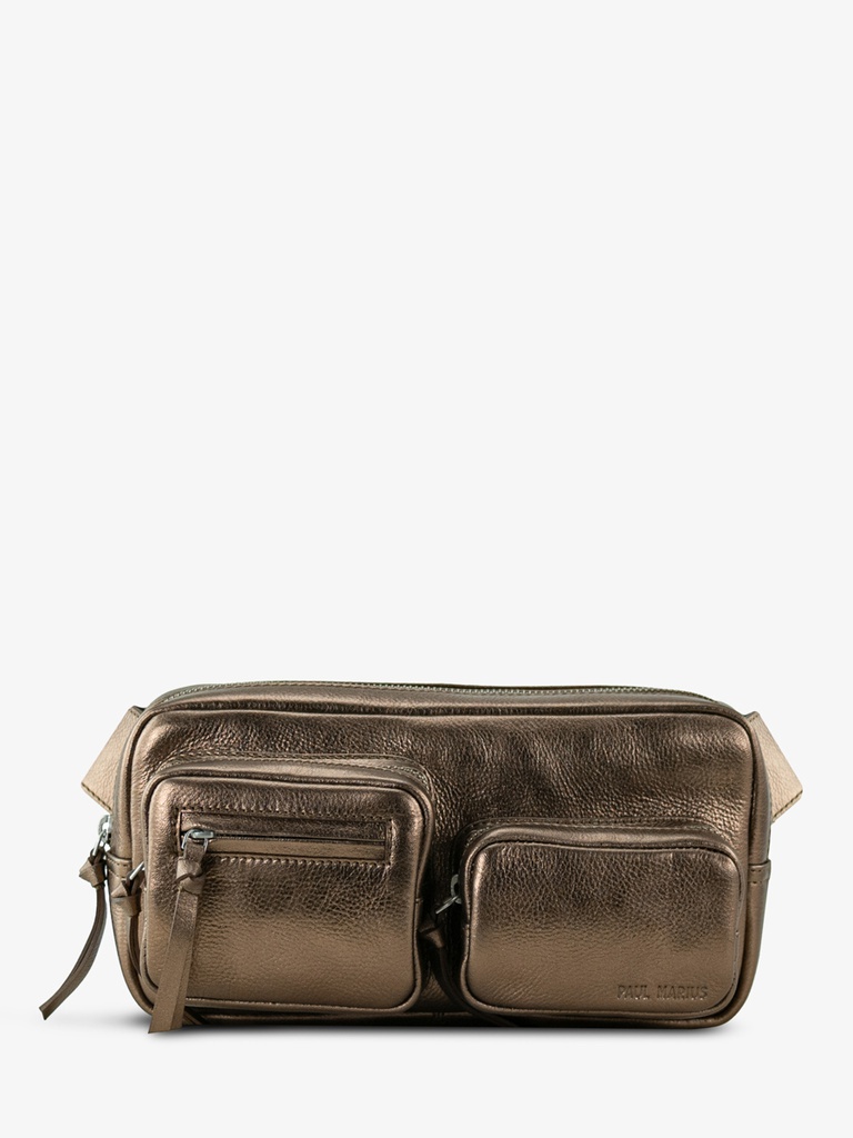 SAC BANANE EN CUIR UNISEXE LABANANE 90'S - Cuivré