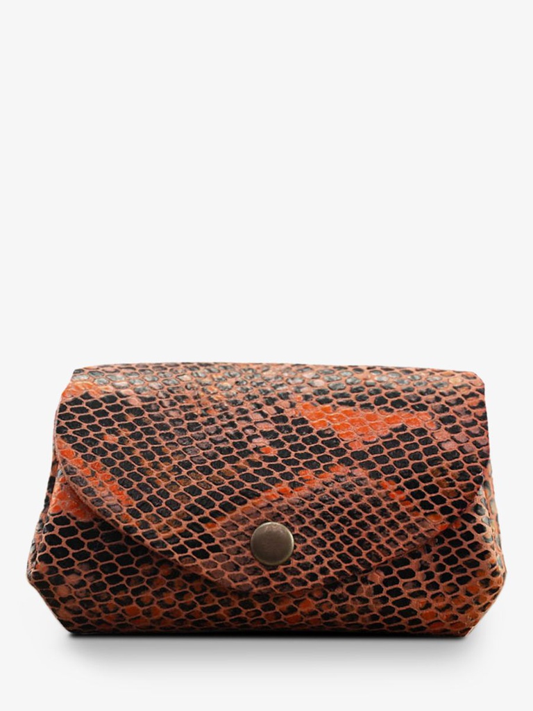 Porte-monnaie - Paul Marius - Le Gustave - Python rose