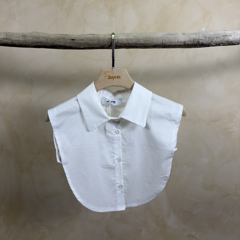Col chemise - Julia - Blanc