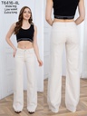 Jeans large extra long - Anaïs - écru