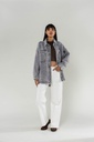 Surchemise en jeans oversized - Max - Gris