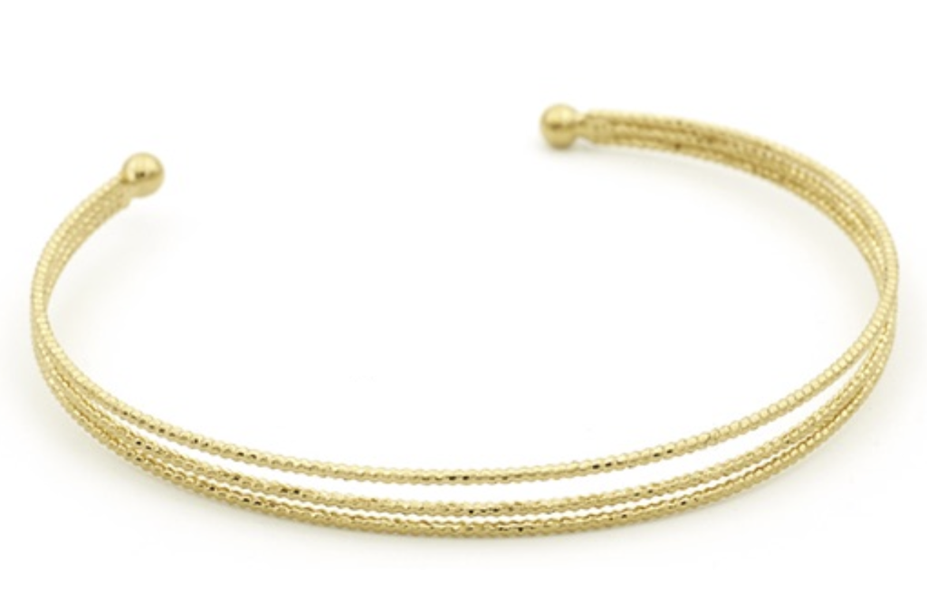 [BYS-JONC-Thyphaine-or] Bracelets - By Sidonie - Jonc Thyphaine