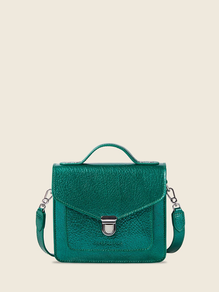 [PM-mllegeorgeXS-starlagon] SAC À MAIN MINI EN CUIR - Paul Marius - Mademoiselle George XS - Star Lagon