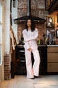 Jeans large - Coupe WIDE LEG - Rose