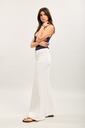 Jeans extra wide leg - Emilia - blanc