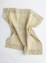 Petit foulard carré type bandana - Beige