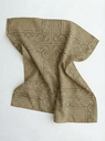 Petit foulard carré type bandana - Khaki