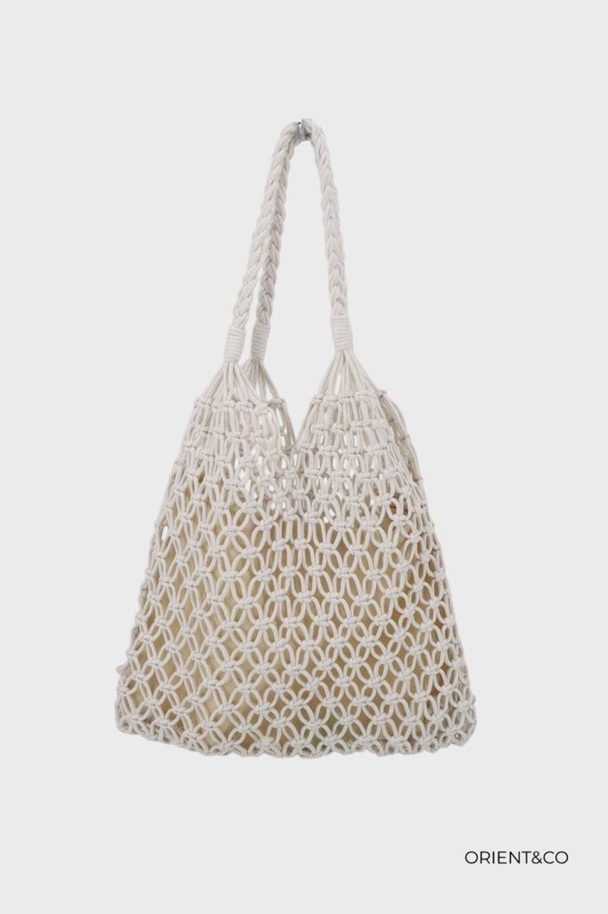 Sac en crochet - Beige