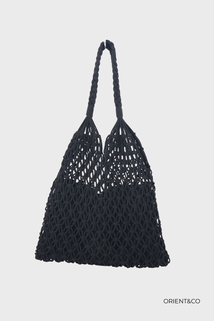 Sac en crochet - Noir