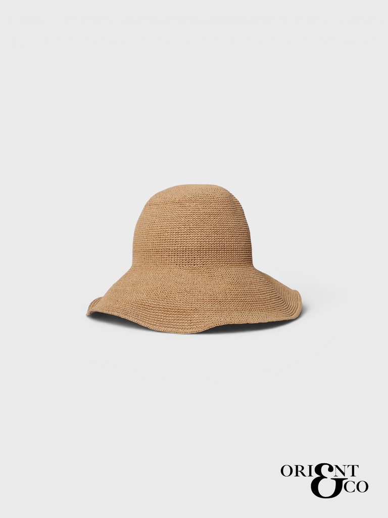 Chapeau de paille - Taupe