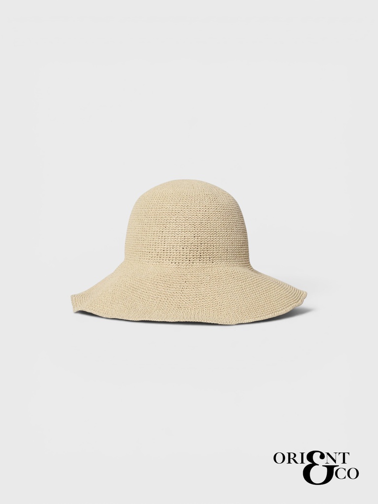 [CHAP-AU50307-beige] Chapeau de paille - Beige