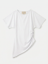T-shirt asymétrique - Blanc