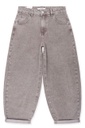 Jeans ballon - Nora - taupe délavé