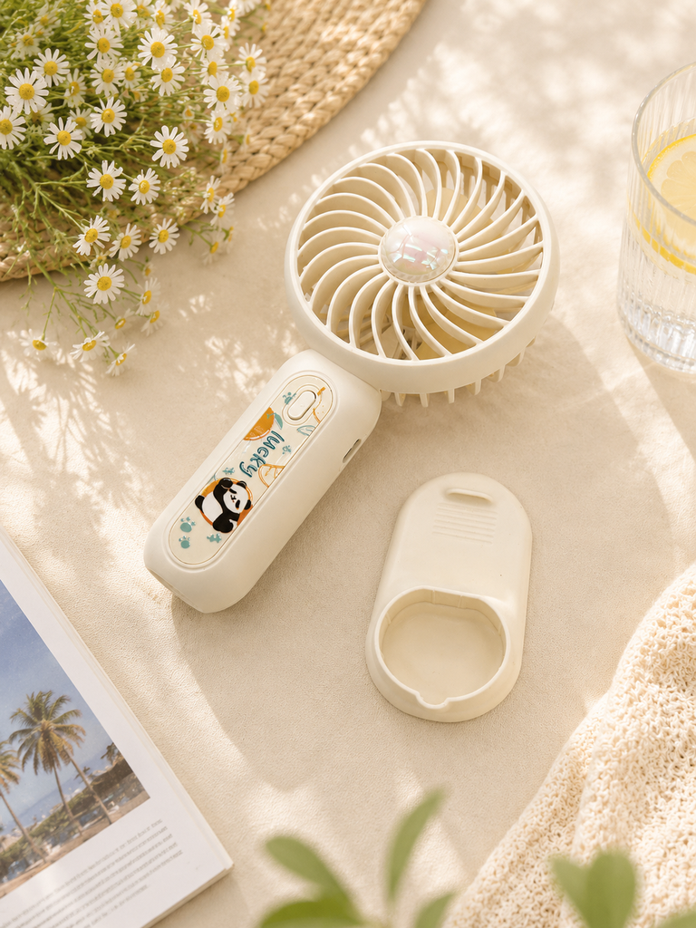 [VENTILO-AU0003-beige] Ventilateur portable - Sweet - Beige