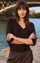 Pull col V, manches 3/4 et coutures apparentes - YAYA - Delicioso Brown Melange