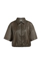 Veste chemise, effet enduit - YAYA - Delicioso Brown