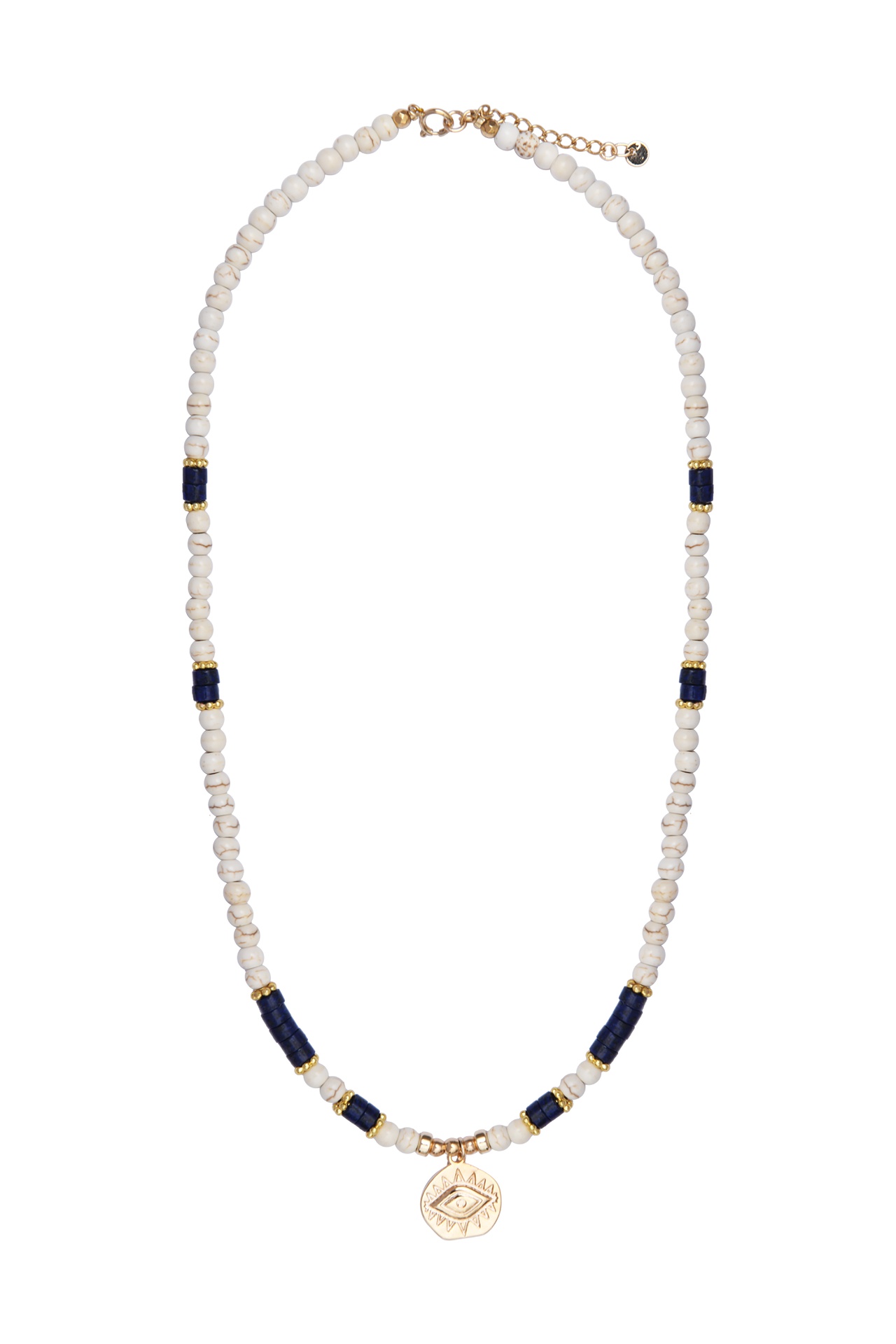Collier - Plaqué Or - By 164 - Oeil Ivoire