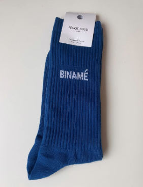 Chaussettes - Félicie Aussi - Biname - Bleu - 40/45