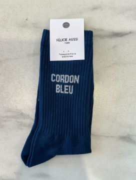 Chaussettes - Félicie Aussi - Cordon Bleu - Bleu - 36/40