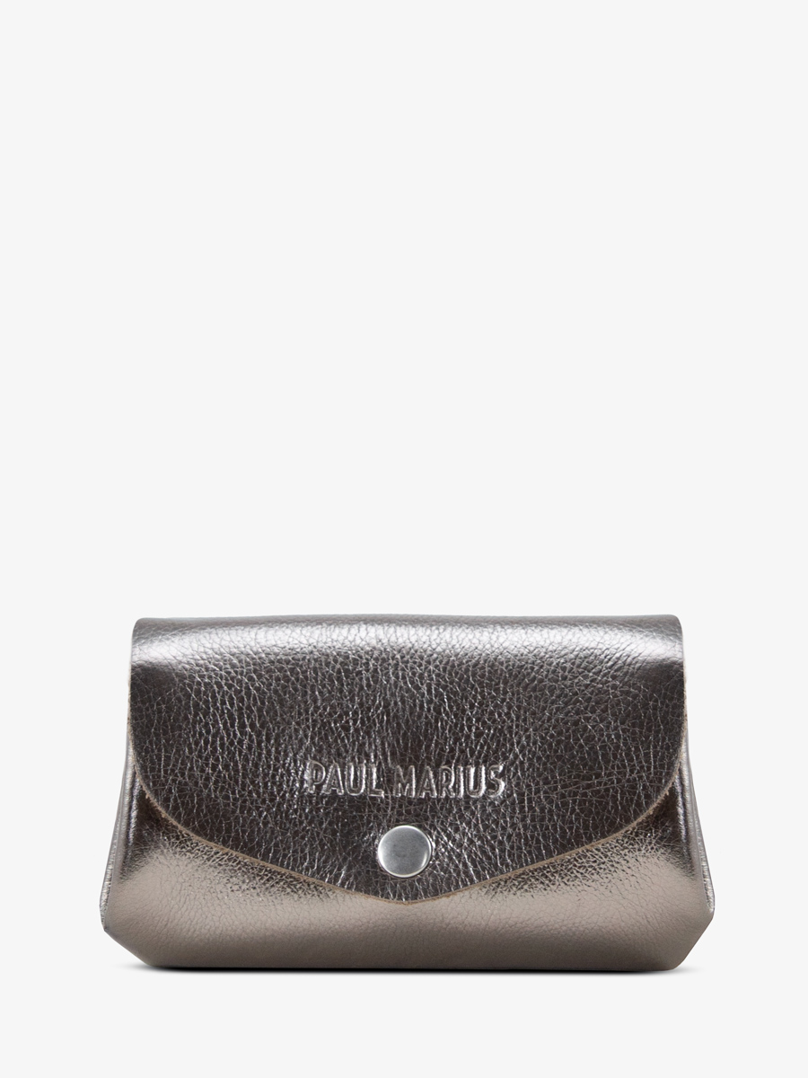 Pochette cuir femme - Paul Marius - LeGustave M - Acier