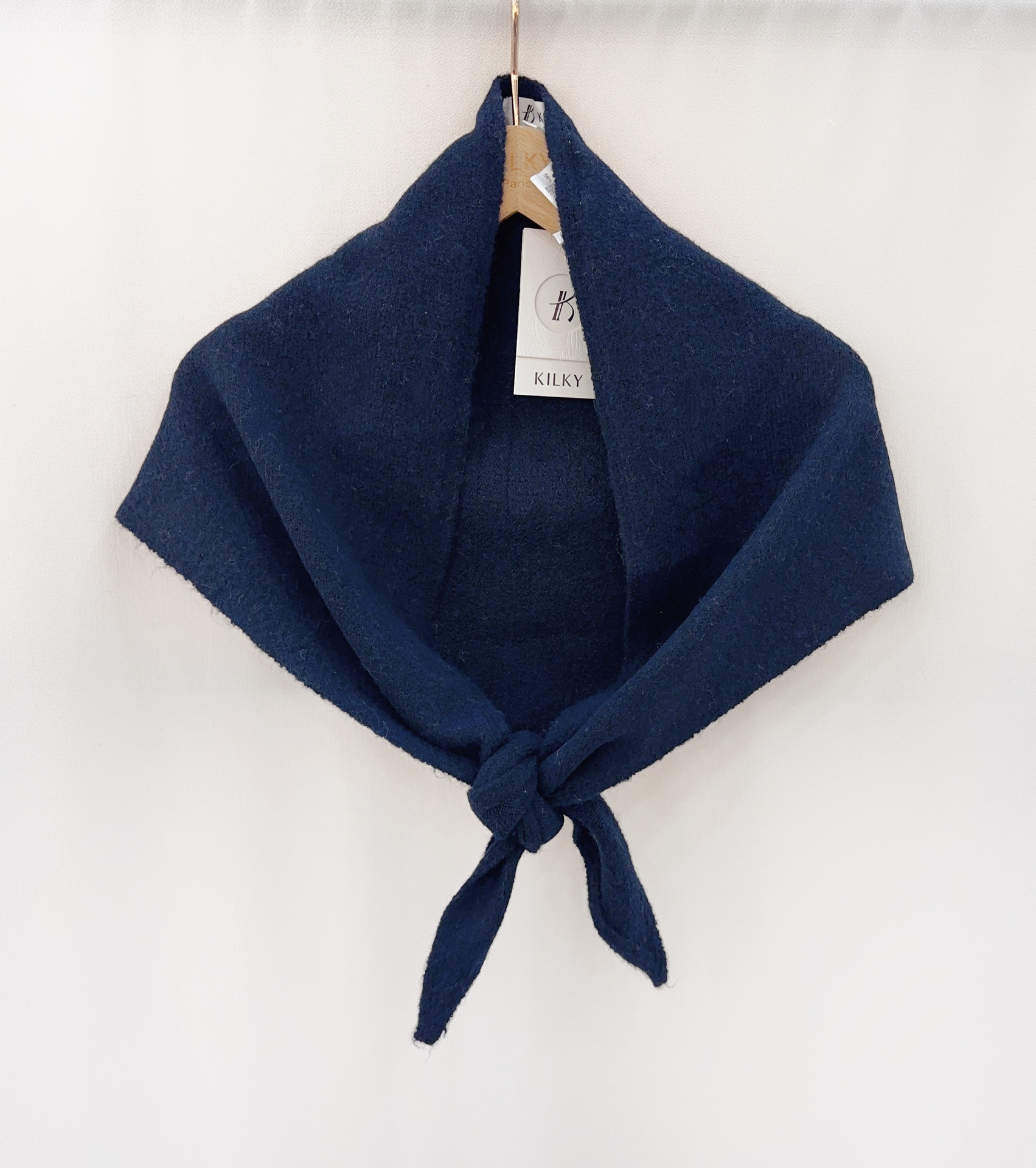 Foulard - Uni - Marine