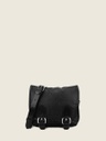 Sac bandoulière en cuir femme - Paul Marius - Loulou S - Noir