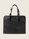 Grand sac cabas en cuir femme - Paul Marius - LeCabas L - Noir