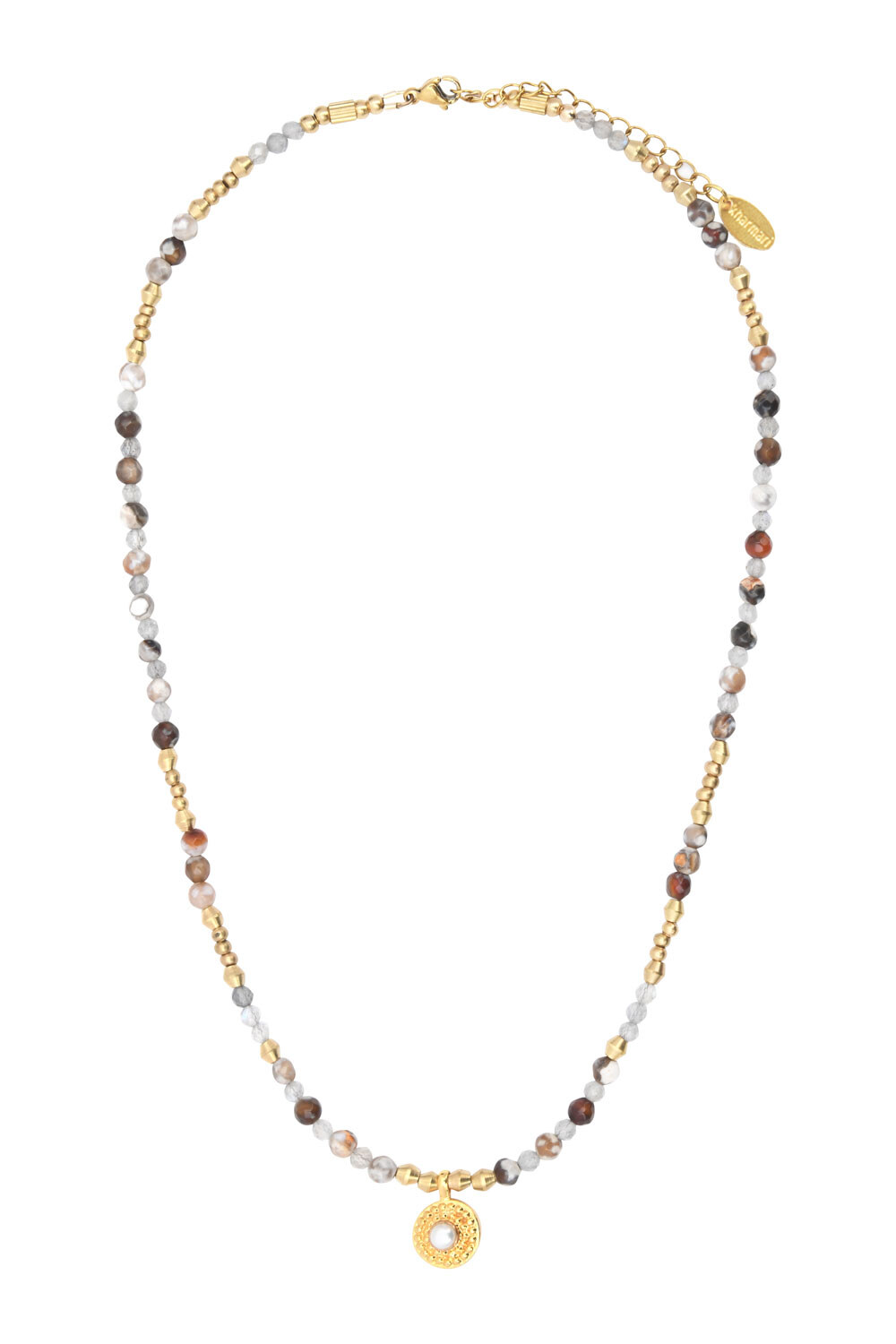 Collier - Kharmari - Noa - Agate nacre