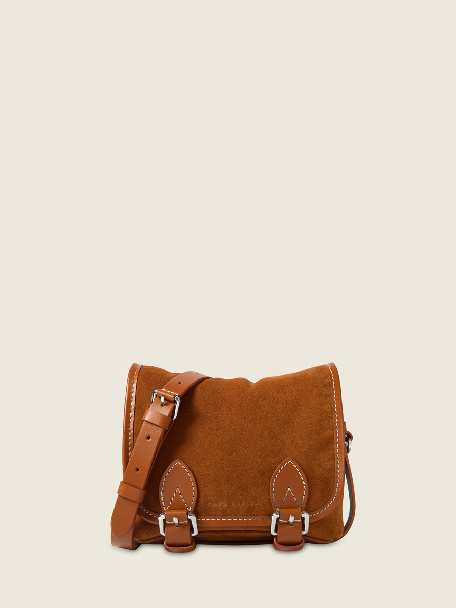 Sac bandoulière en cuir femme - Paul Marius - Loulou S - Fauve