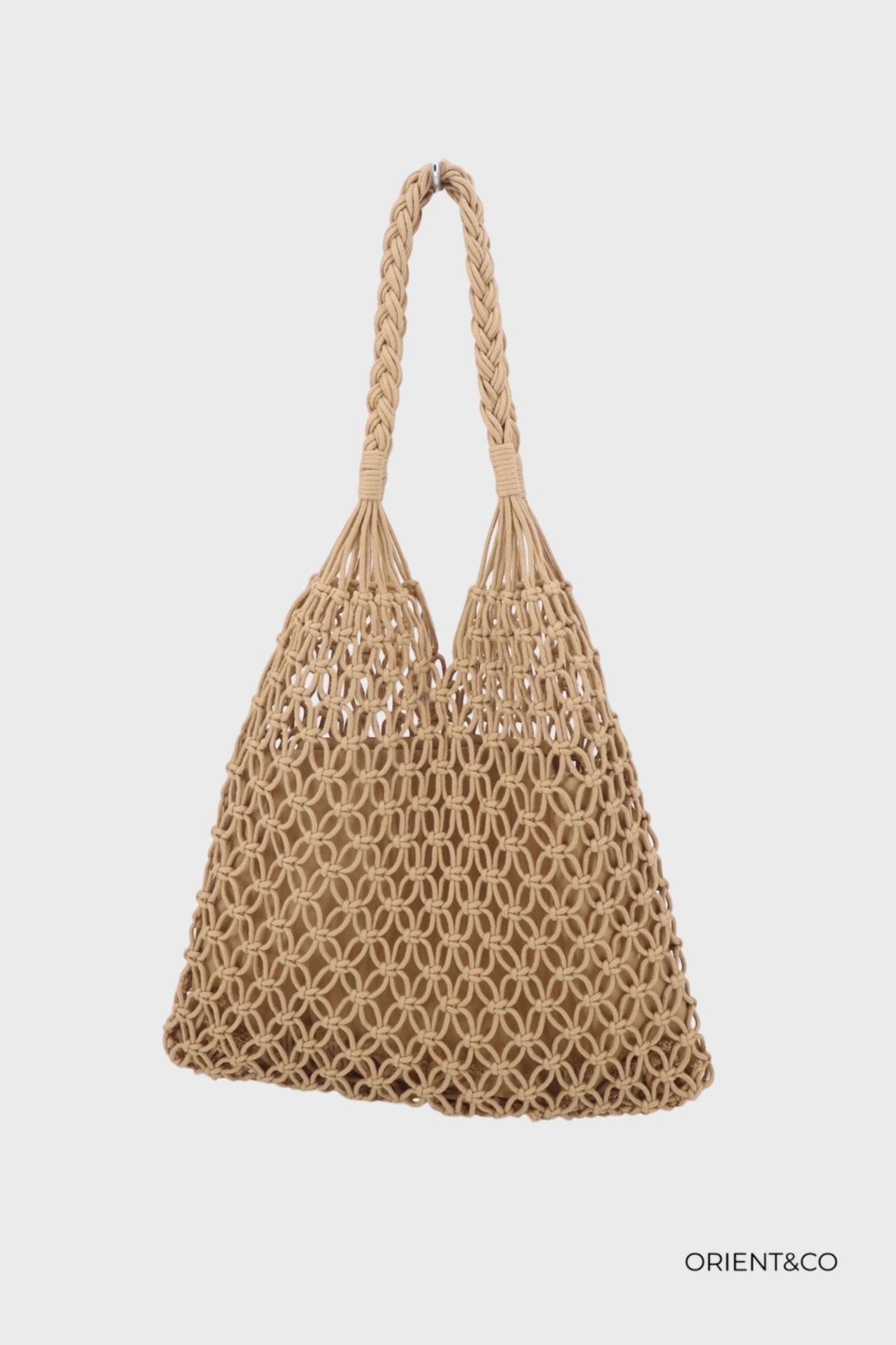 Sac en crochet - Brun