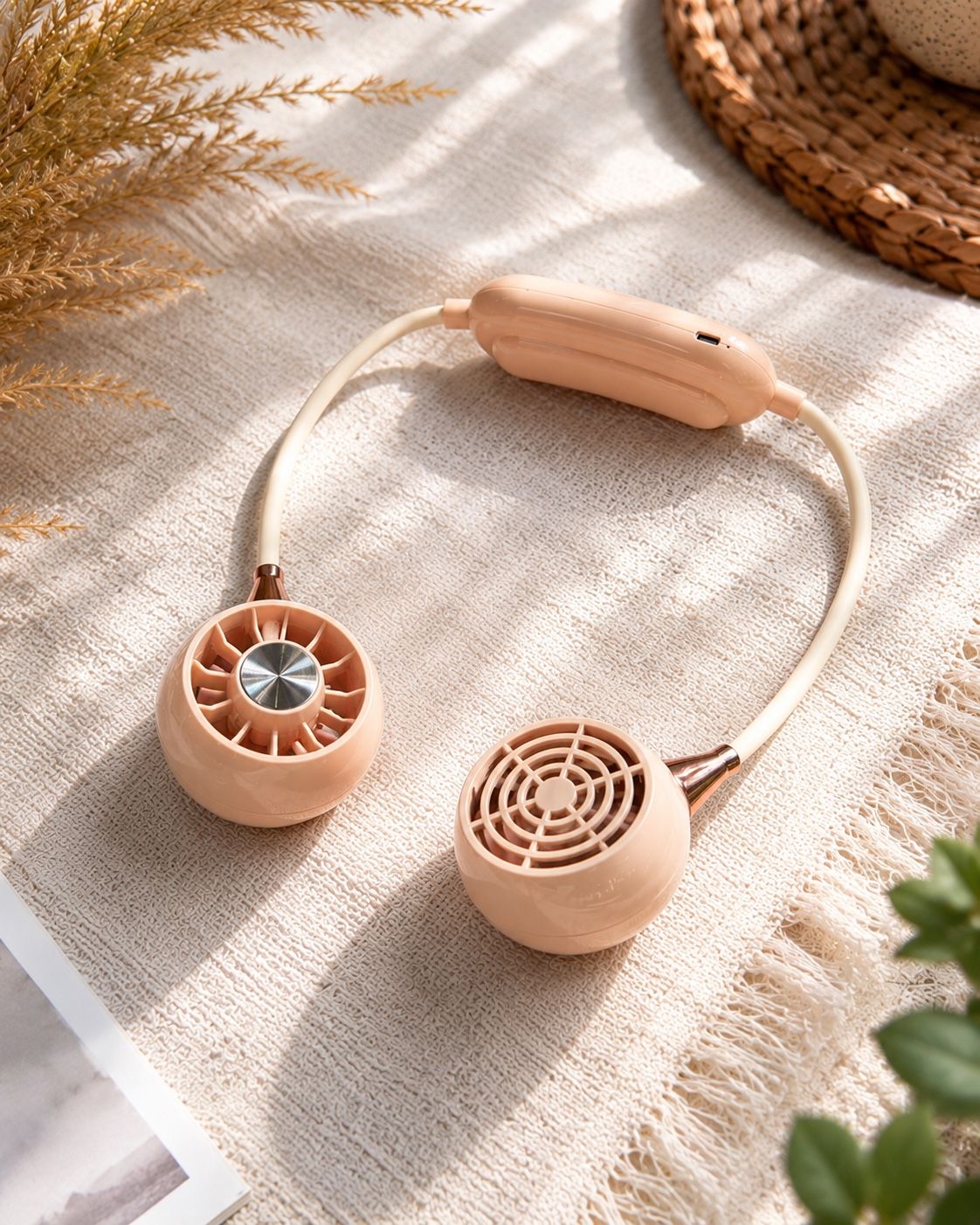 Ventilateur nuque - Rose