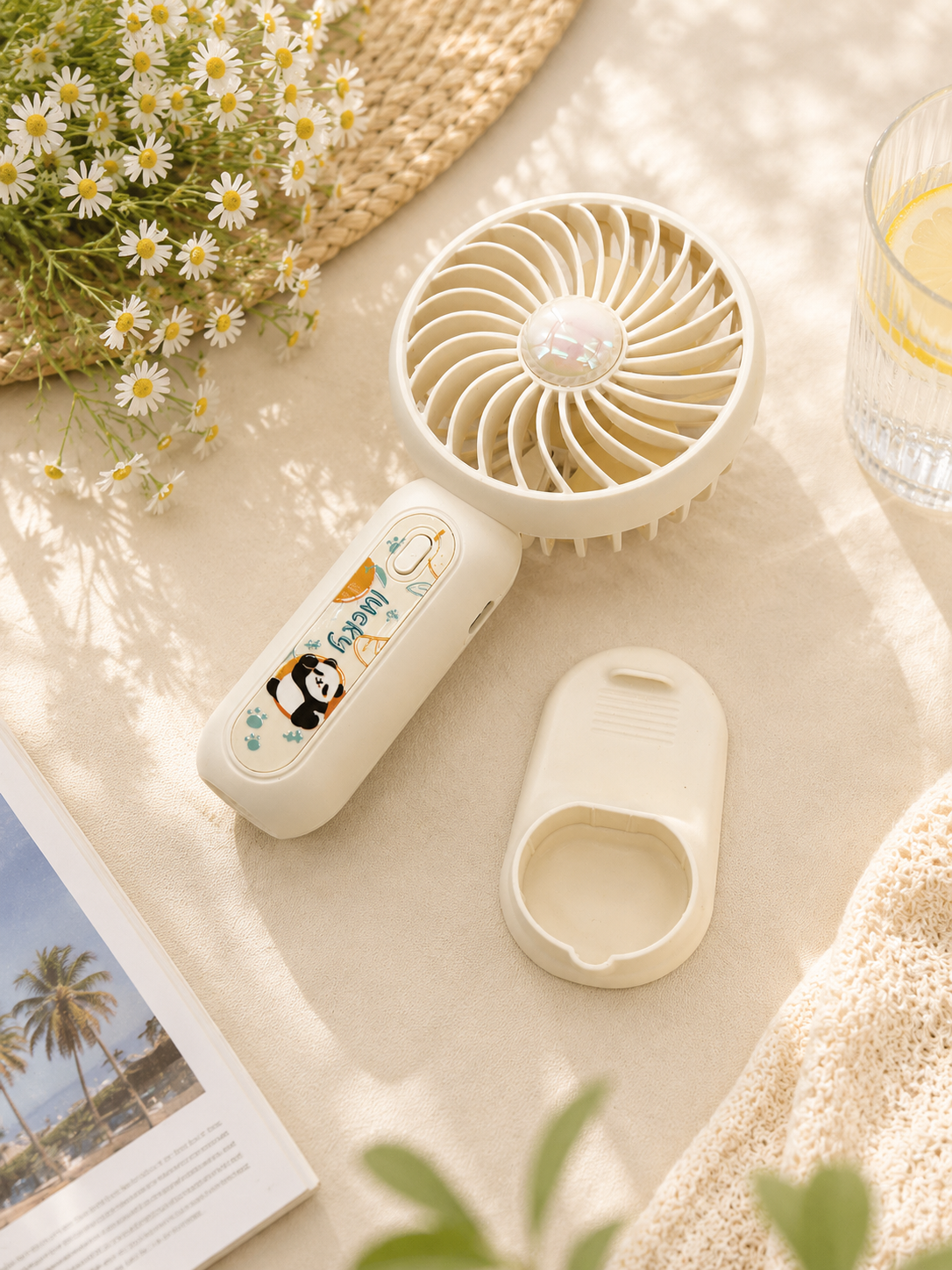 Ventilateur portable - Sweet - Beige
